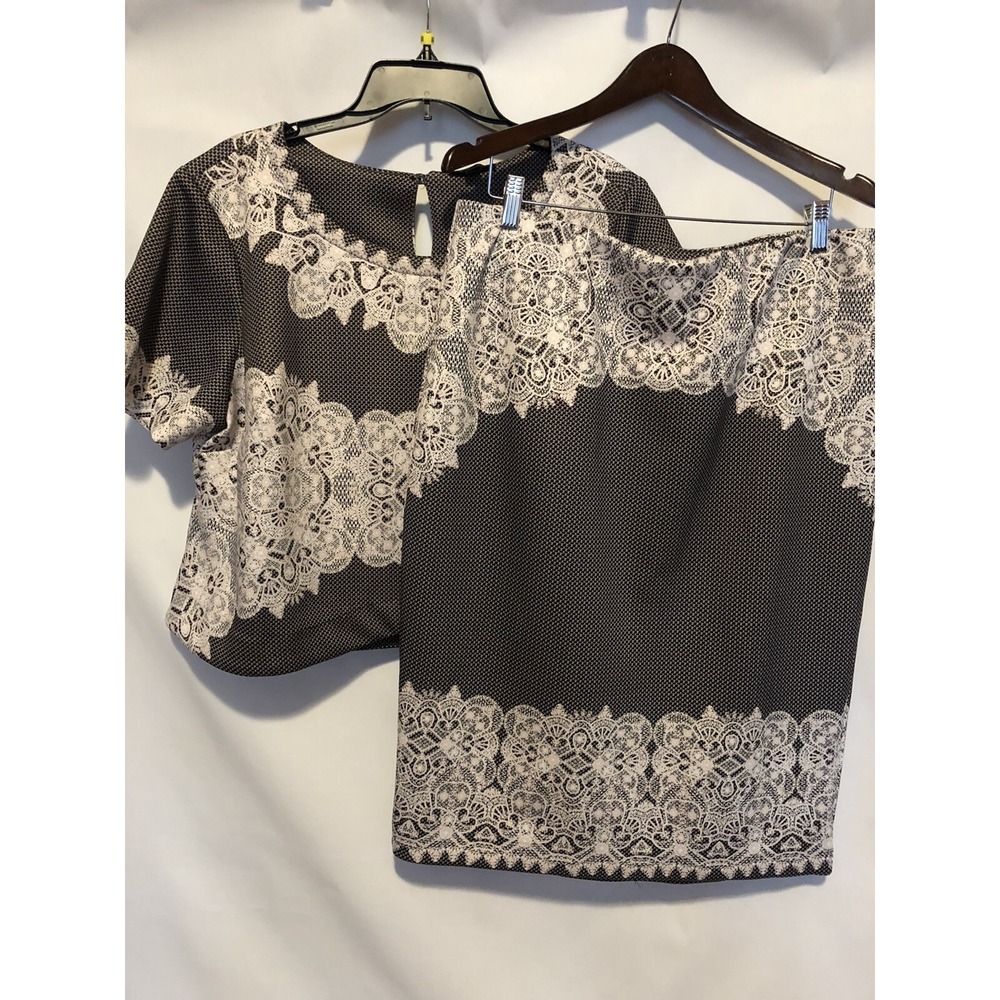 Cato Ice Women's‎ Skirt Top 2 Pc Set Plus Size 18/20 Sport Wear New